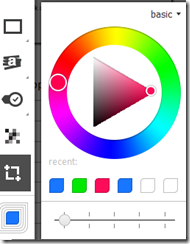 Skitch text size and color tool