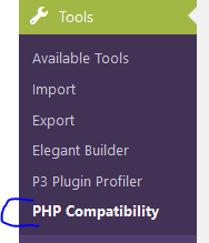 PHP Compatability Plugin from WP Engine
