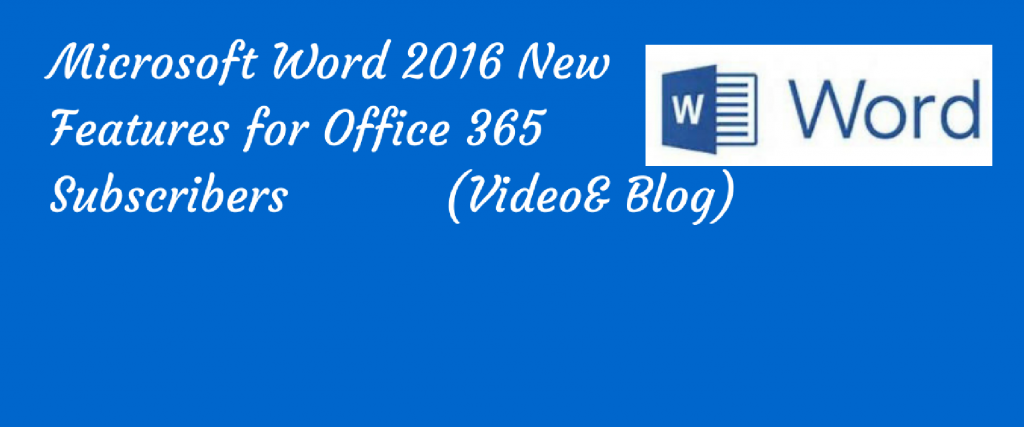 poster for Microsoft Word 2016 tips